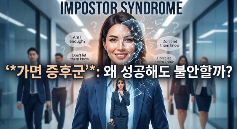 가면 증후군의 심리와 뇌과학적 원인 분석 이미지